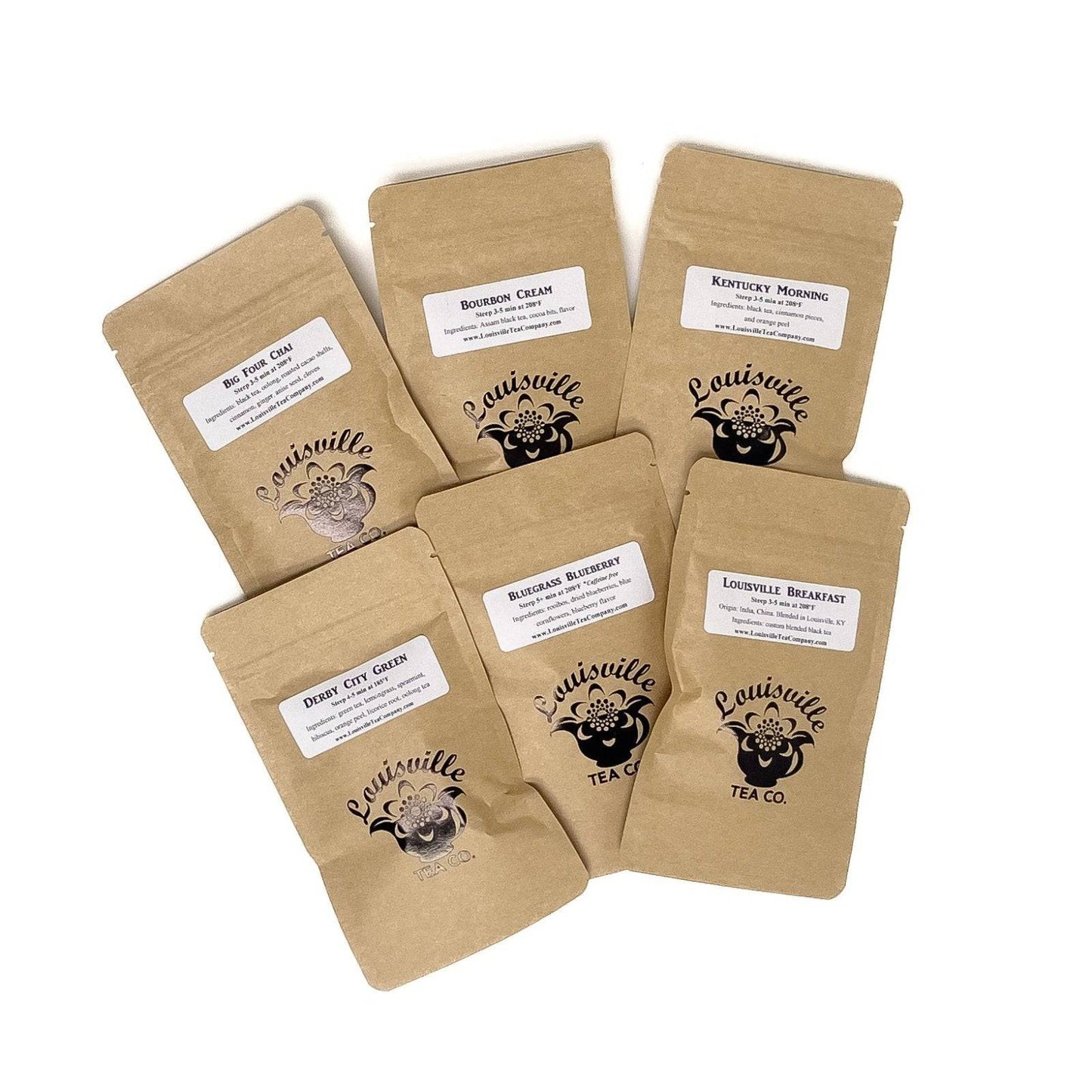 Louisville Tea Company Tea Sampler Box - A Taste of Kentucky