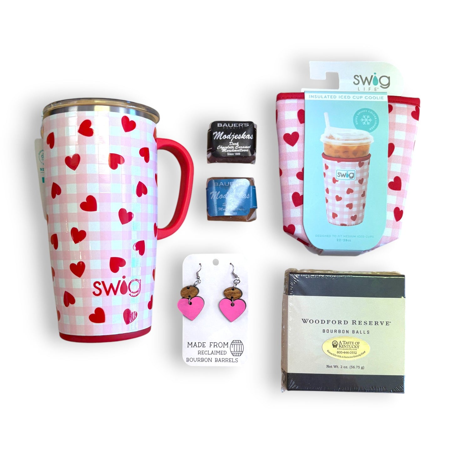 Love & Luxe Valentine's Gift Basket - A Taste of Kentucky