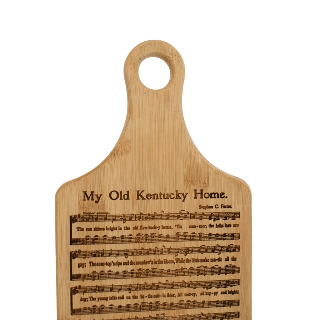 My Old Kentucky Home Bamboo Cutting Board - A Taste of Kentucky
