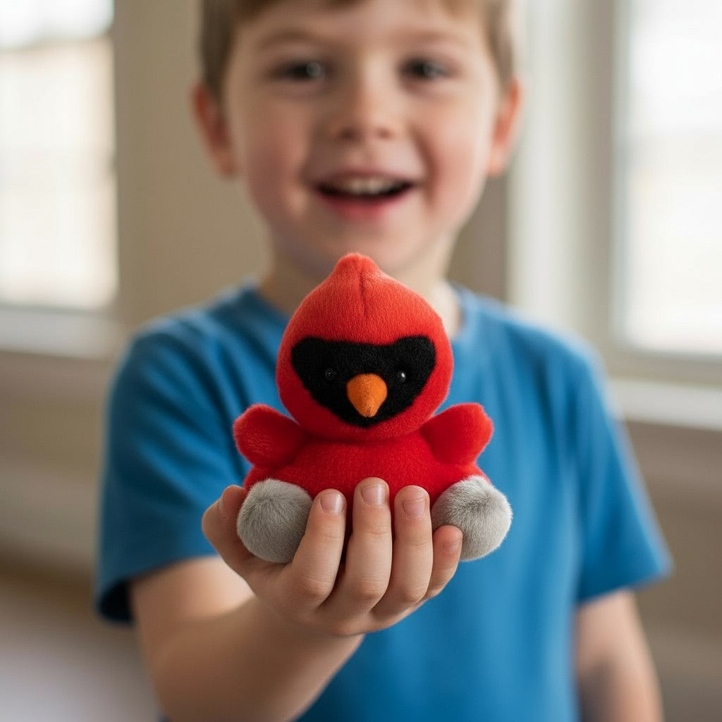 Louis the Cardinal Plush – 5 inch