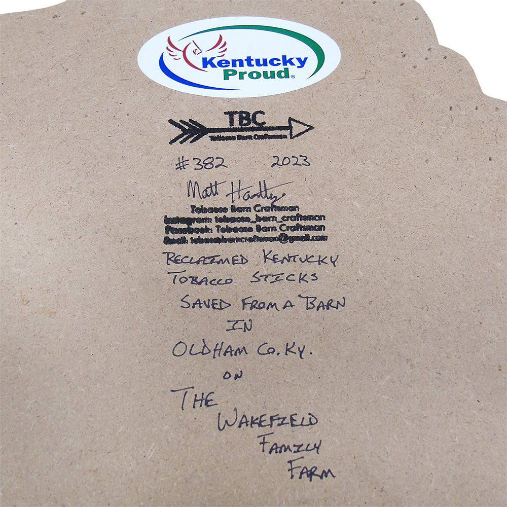 Reclaimed Kentucky Tobacco Sticks State - Kentucky - A Taste of Kentucky