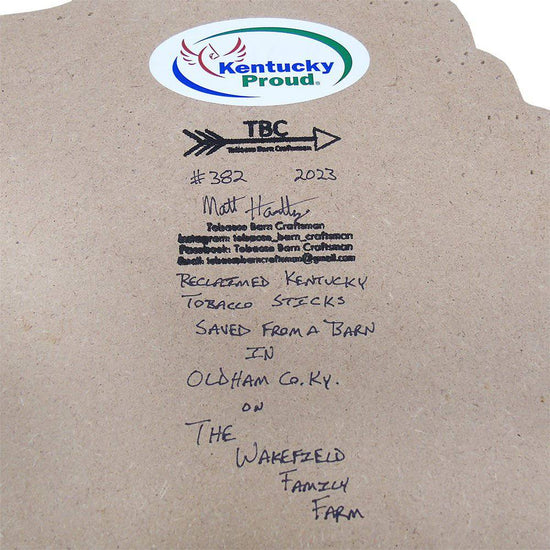 Reclaimed Kentucky Tobacco Sticks State - Kentucky - A Taste of Kentucky