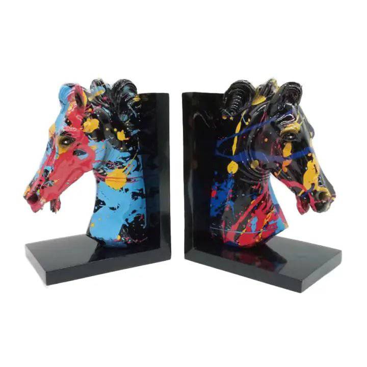 Resin Horse Book End Set - A Taste of Kentucky