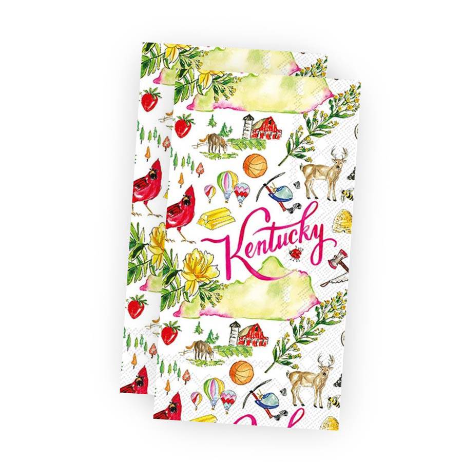 Rosanne Beck Kentucky Napkins - A Taste of Kentucky