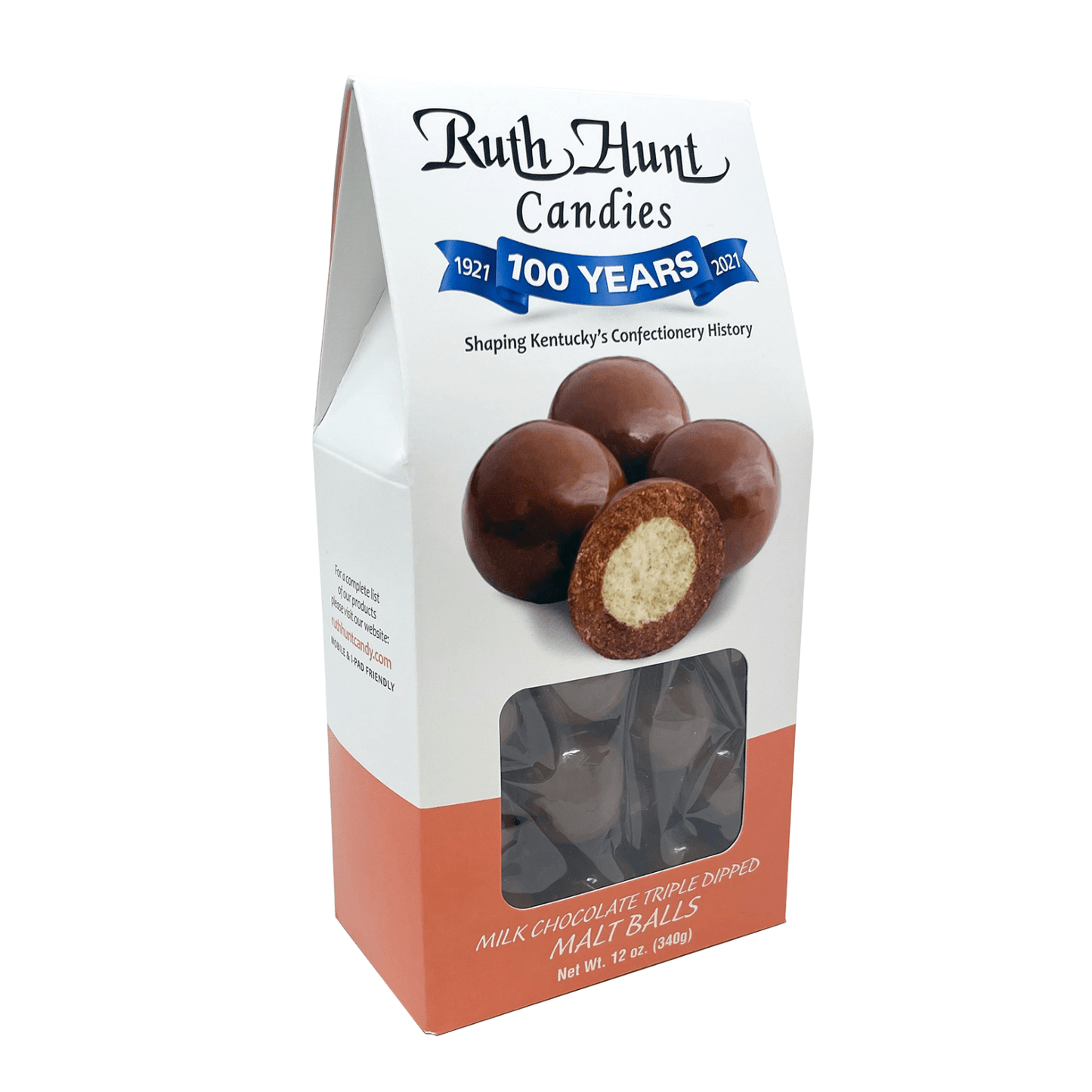 Ruth Hunt Candies Malted Milk balls - A Taste of Kentucky