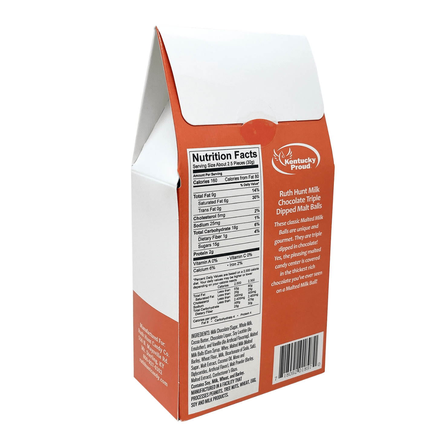 Ruth Hunt Candies Malted Milk balls - A Taste of Kentucky