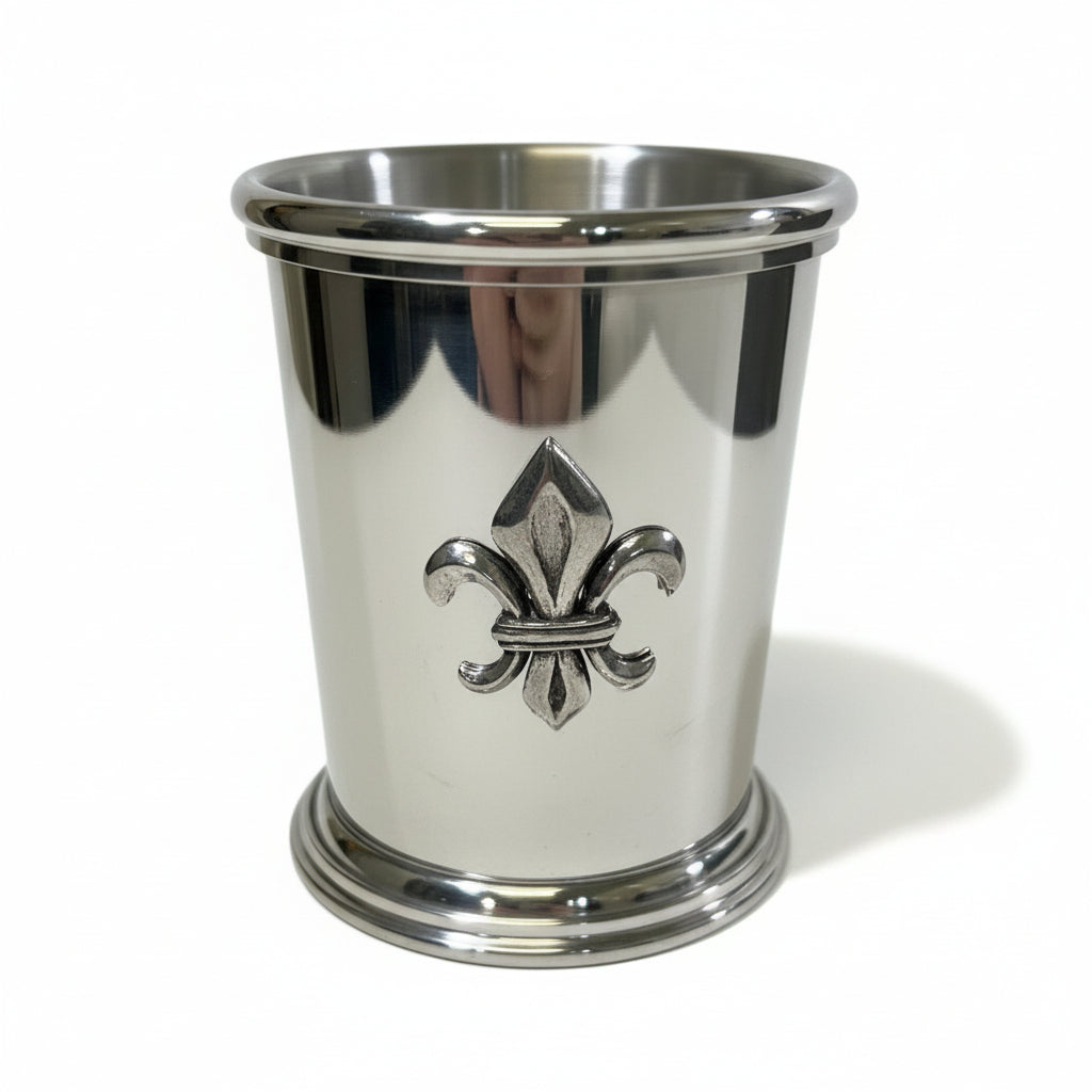 Salisbury Kentucky Mint Julep Cup | 9 oz. Polished Pewter | Multiple Designs - A Taste of Kentucky