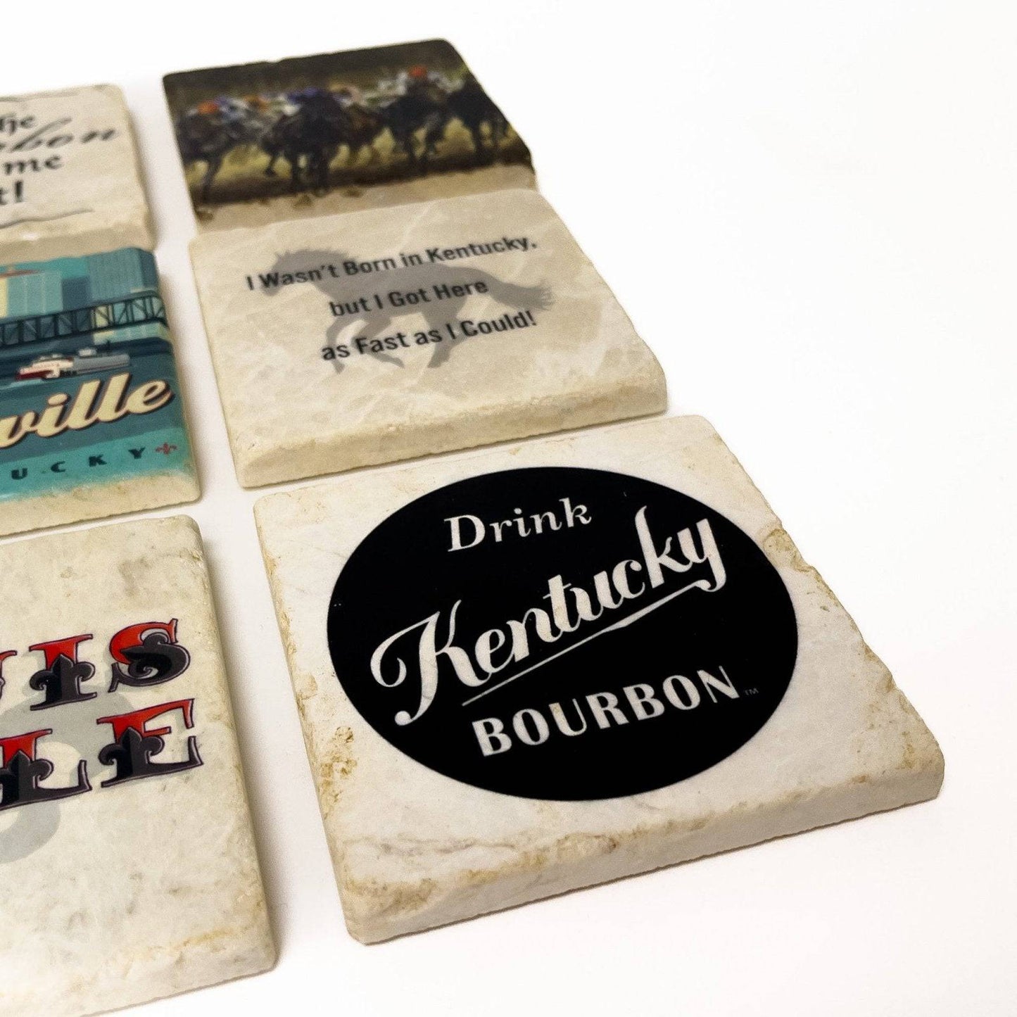 Stone Coasters by Studio Vertu - A Taste of Kentucky
