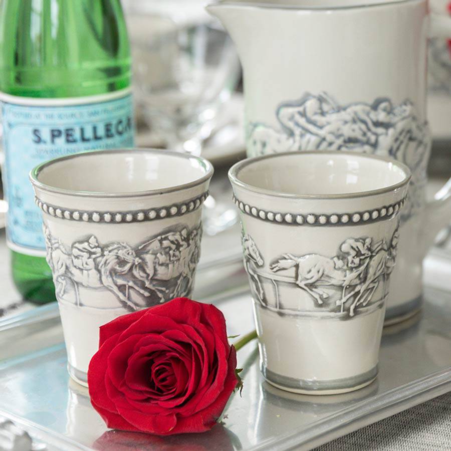 Stoneware & Co - Embossed Running Horse - A Taste of Kentucky
