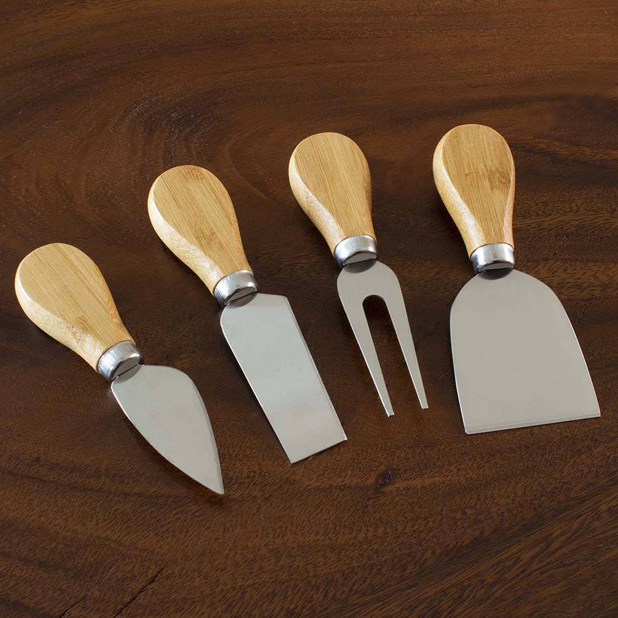 Totally Bamboo 4 Piece Cheese Tool Set - A Taste of Kentucky
