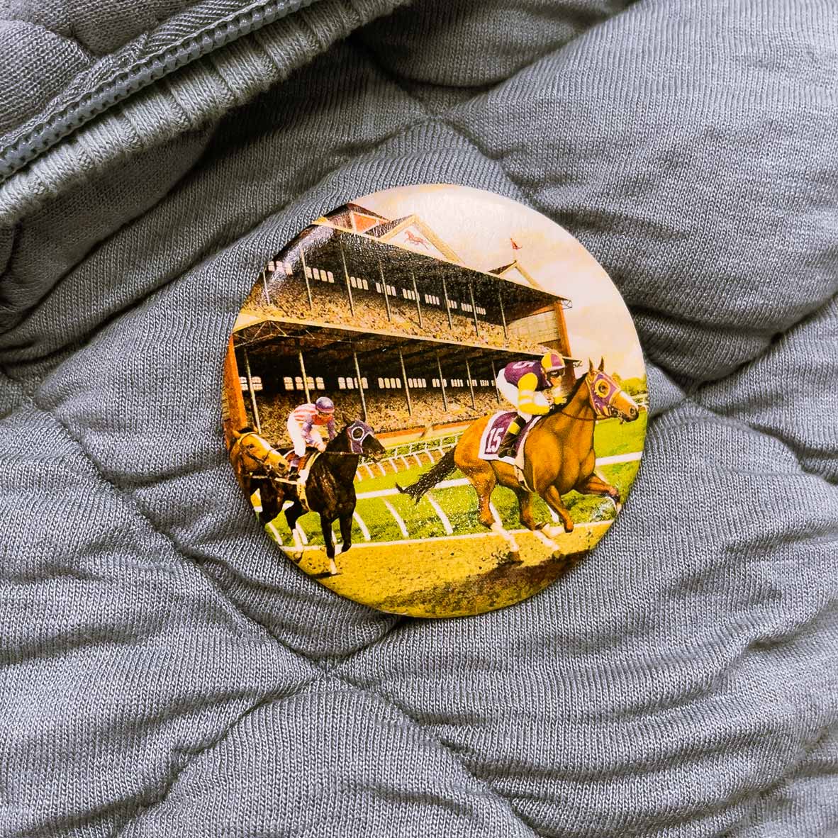 Vintage Derby Button - A Taste of Kentucky
