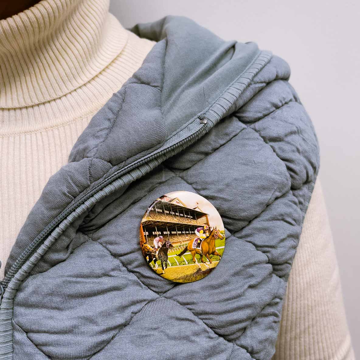 Vintage Derby Button - A Taste of Kentucky