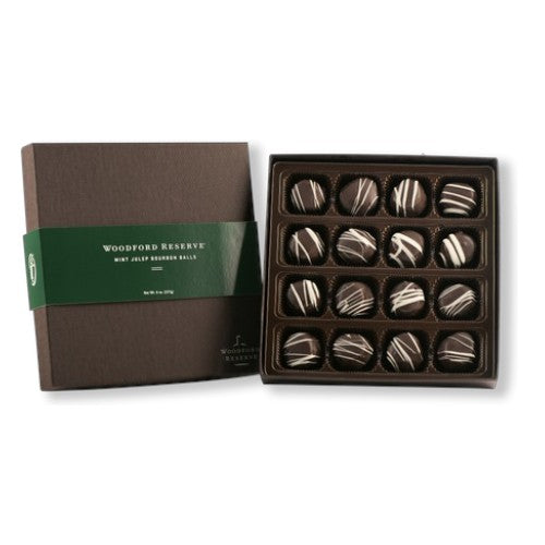 Woodford Reserve Mint Julep Bourbon Balls – 4.5 or 8 oz Box - A Taste of Kentucky