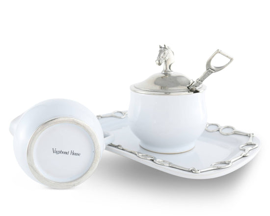 Equestrian Sugar and Creamer Set - A Taste of Kentucky
