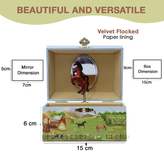 Country Horse Jewelry Box: Christmas 2025 Gift | Wholesale - A Taste of Kentucky