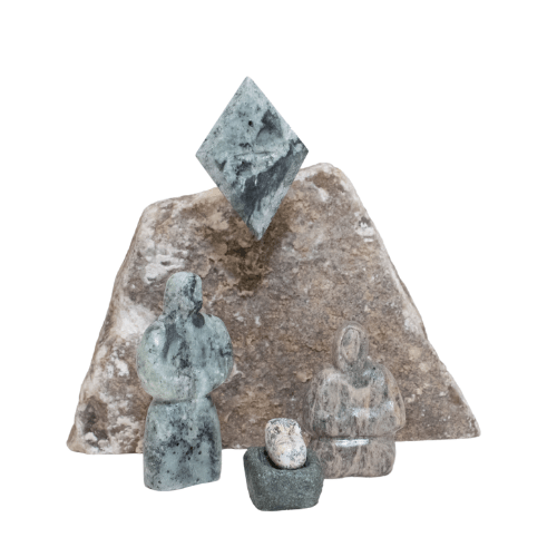 Handcrafted Nativity Scene by Joseph Farmer - A Taste of Kentucky