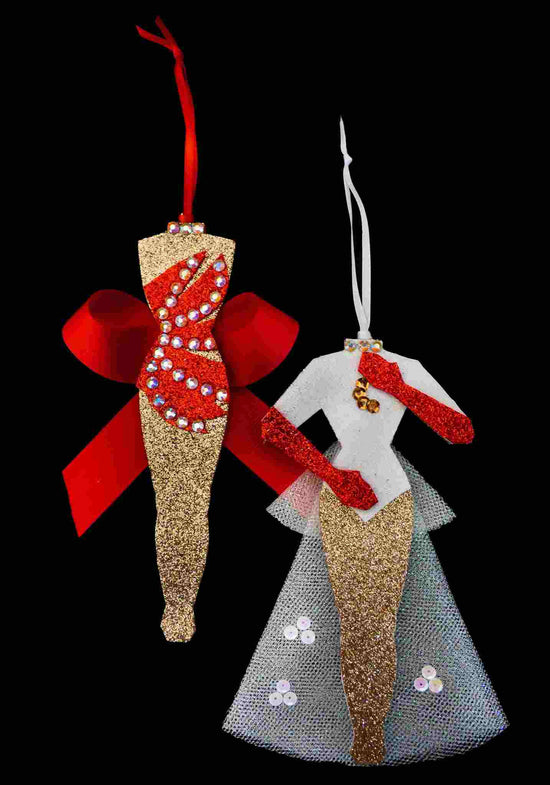Heather French Henry Christmas Ornaments - assorted