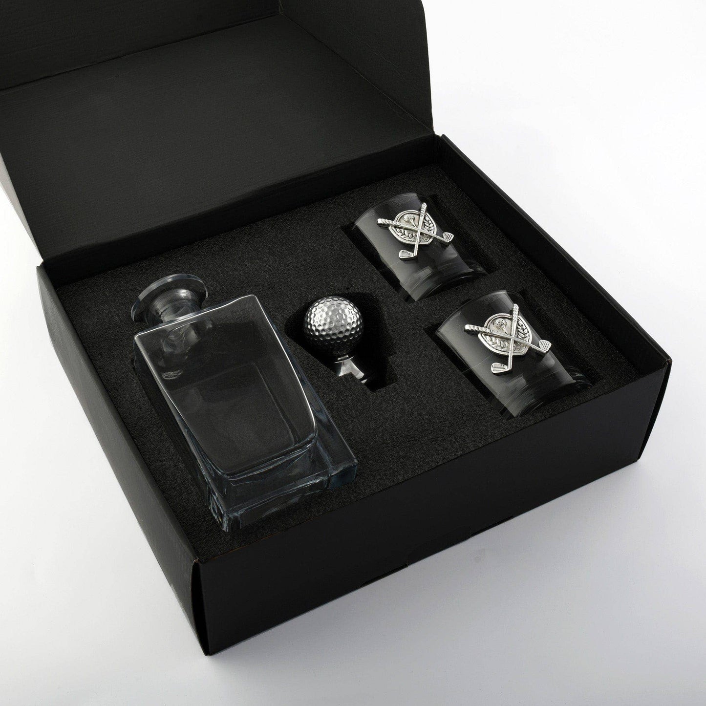 Golf Decanter Set with Pair Glasses - A Taste of Kentucky