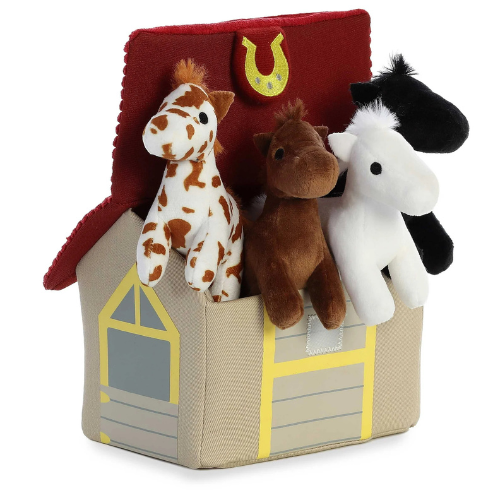 Kentucky Derby My Stable Plush Playset – 4-Piece Horse Set - A Taste of Kentucky