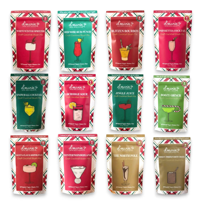 Holiday Craft Cocktail Slush Mixes – 12 Festive Flavors - A Taste of Kentucky