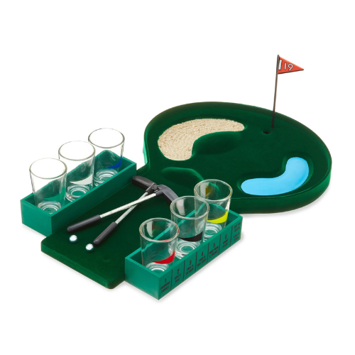 Foster and Rye Putt and Shot Glass Game – Mini Golf Drinking Game Set - A Taste of Kentucky