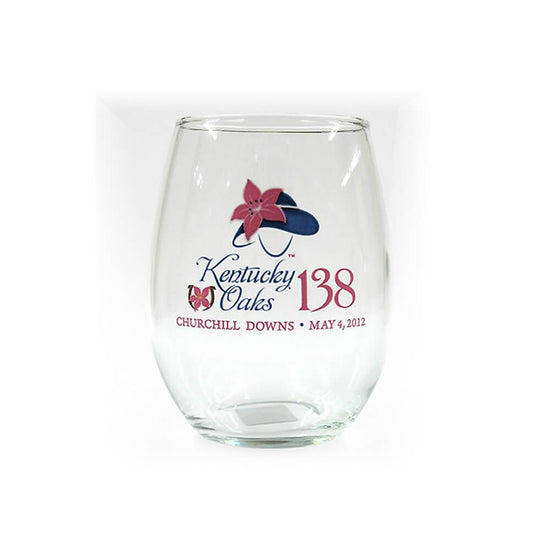 2012 Official 138th Kentucky Oaks Glass
