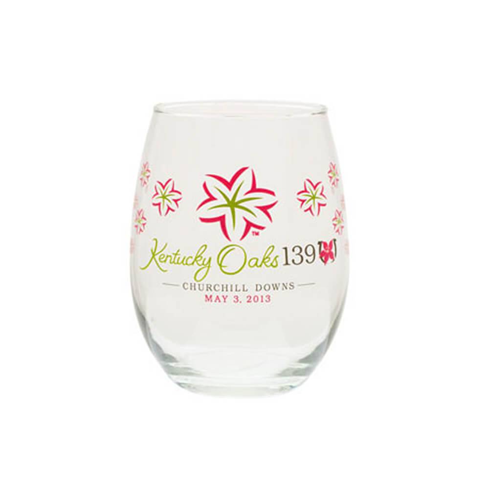 2013 Official 139th Kentucky Oaks Glass