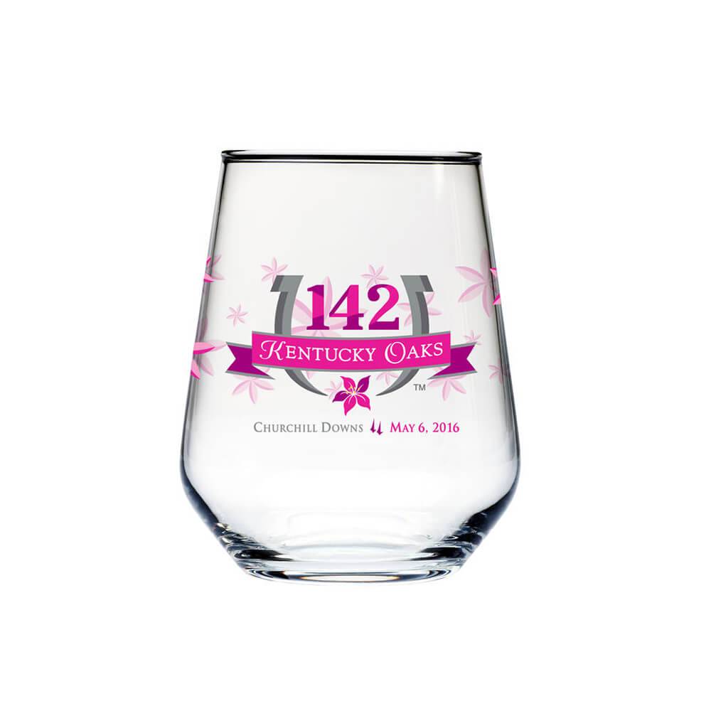 2016 Official 142nd Kentucky Oaks Glass