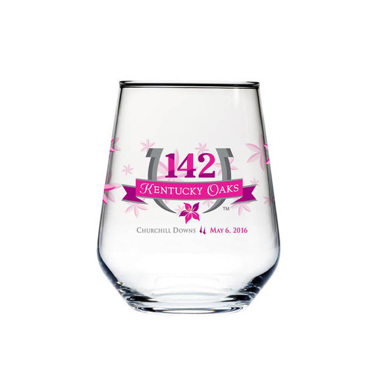 2016 Official 142nd Kentucky Oaks Glass