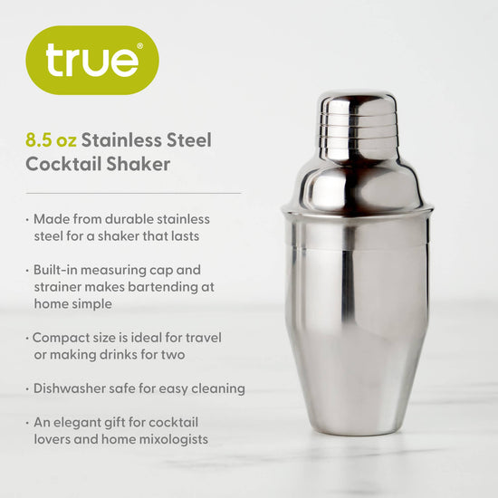 Contour Stainless Steel Cocktail Shaker ASSORTED SIZES