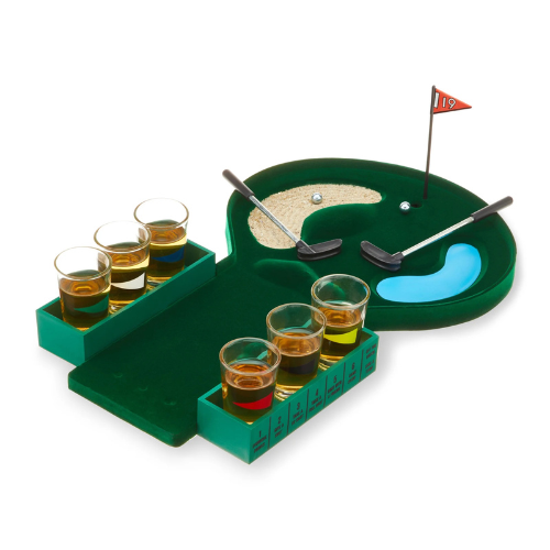 Foster and Rye Putt and Shot Glass Game – Mini Golf Drinking Game Set - A Taste of Kentucky