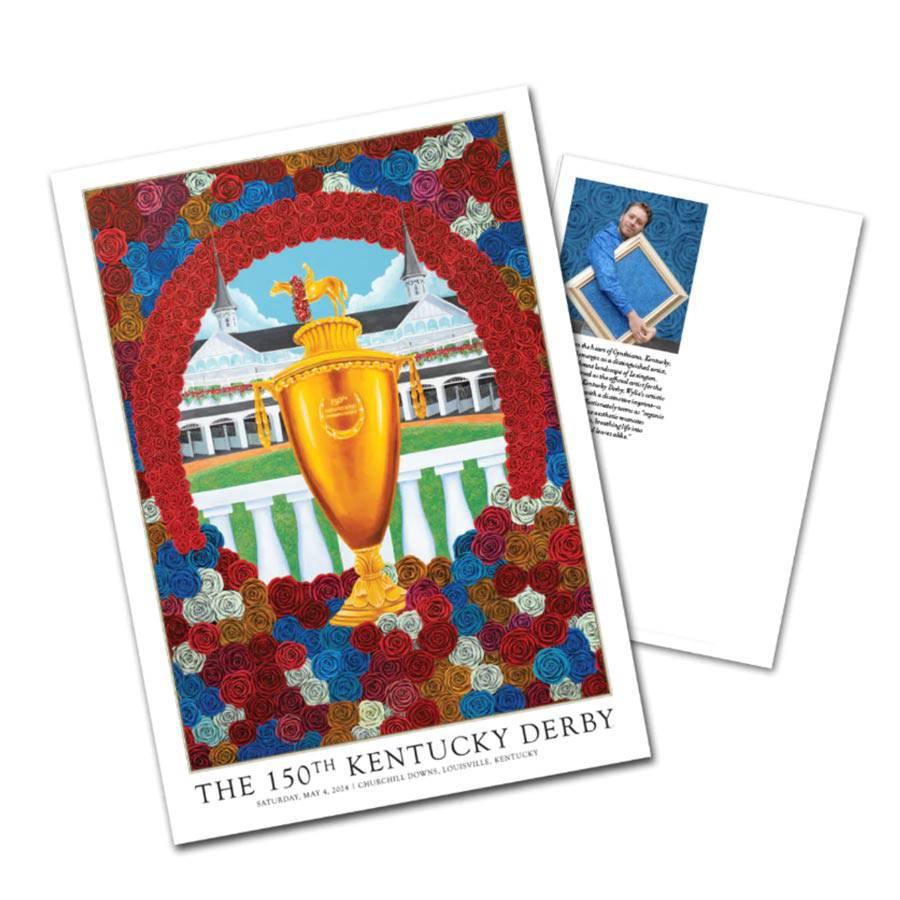 150th Kentucky Derby Postcard - A Taste of Kentucky