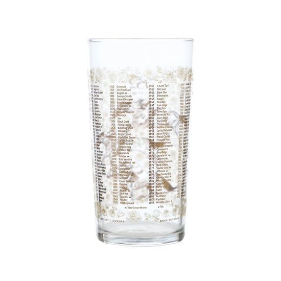  the 152nd Kentucky Derby Limited Edition Mint Julep Glass featuring 24K gold detailing.