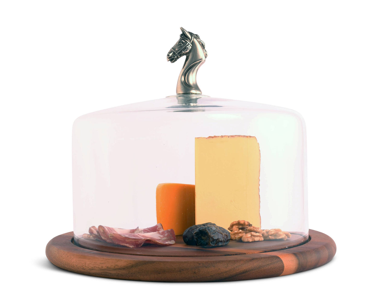Horse Glass Covered Cheese Wood Board - A Taste of Kentucky