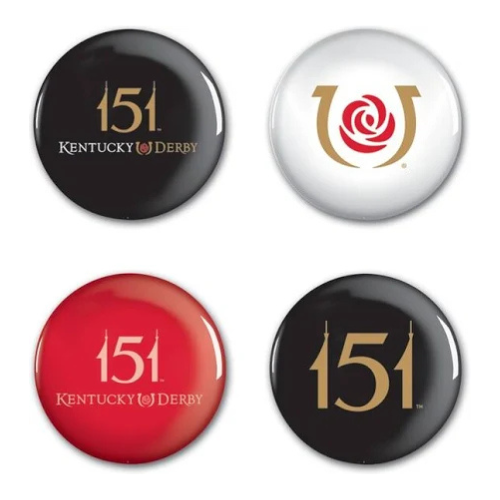 Kentucky Derby 151 Button Set – 4-Pack - A Taste of Kentucky