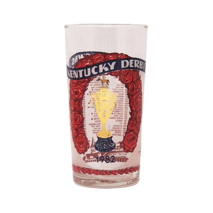 1982 Official 108th Kentucky Derby Mint Julep Glass - A Taste of Kentucky
