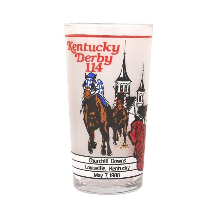 1988 Official 114th Kentucky Derby Mint Julep Glass - A Taste of Kentucky