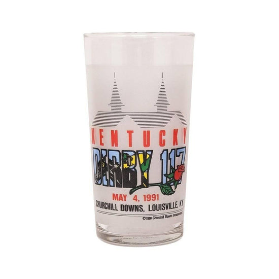 1991 Official 117th Kentucky Derby Mint Julep Glass - A Taste of Kentucky