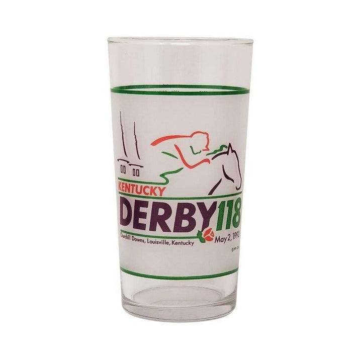 1992 Official 118th Kentucky Derby Mint Julep Glass - A Taste of Kentucky