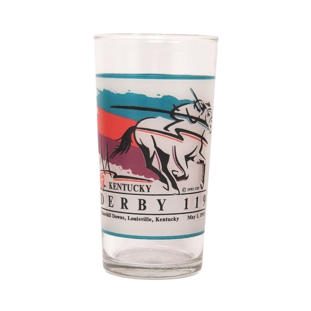 1993 Official 119th Kentucky Derby Mint Julep Glass