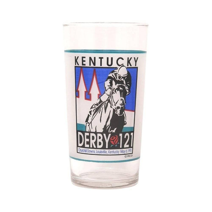 1995 Official 121st Kentucky Derby Mint Julep Glass - A Taste of Kentucky