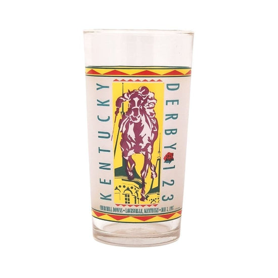 1997 Official 123rd Kentucky Derby Mint Julep Glass