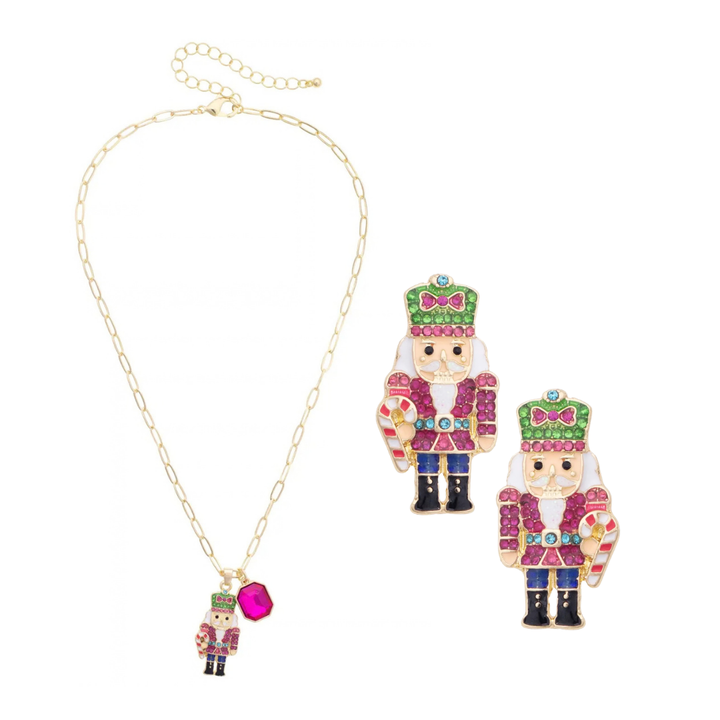 Swan Lake Nutcracker Style Jewelry - Necklace & Earrings