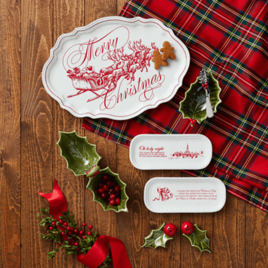 Merry Christmas Platter - A Taste of Kentucky