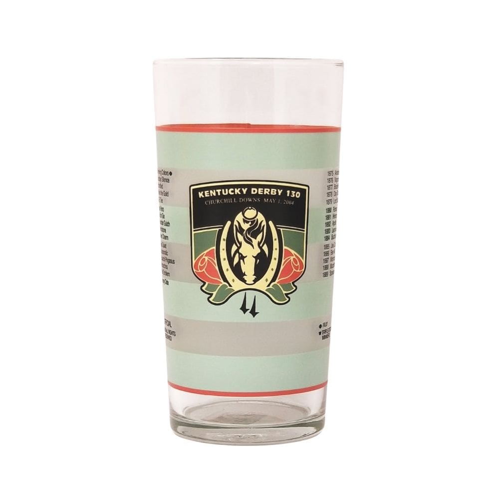 2004 Official 130th Kentucky Derby Mint Julep Glass