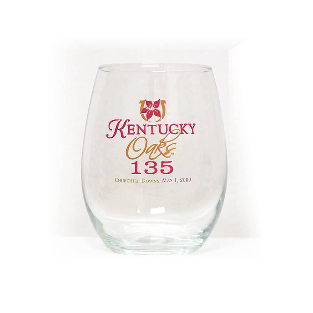 2009 Official 135th Kentucky Oaks Glass - A Taste of Kentucky