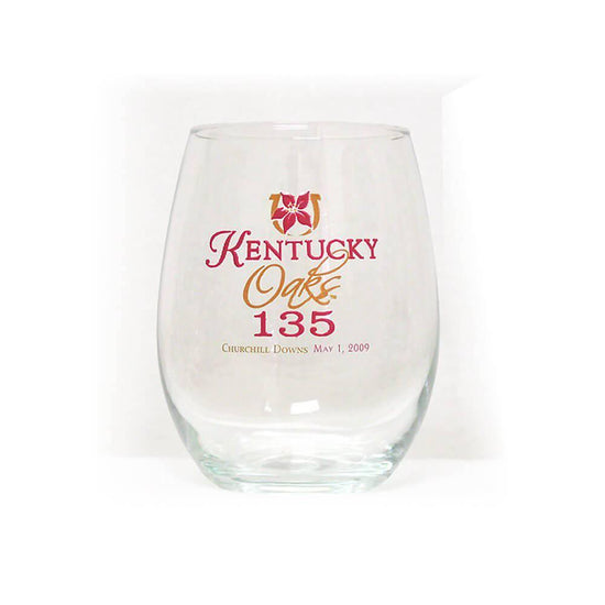2009 Official 135th Kentucky Oaks Glass - A Taste of Kentucky