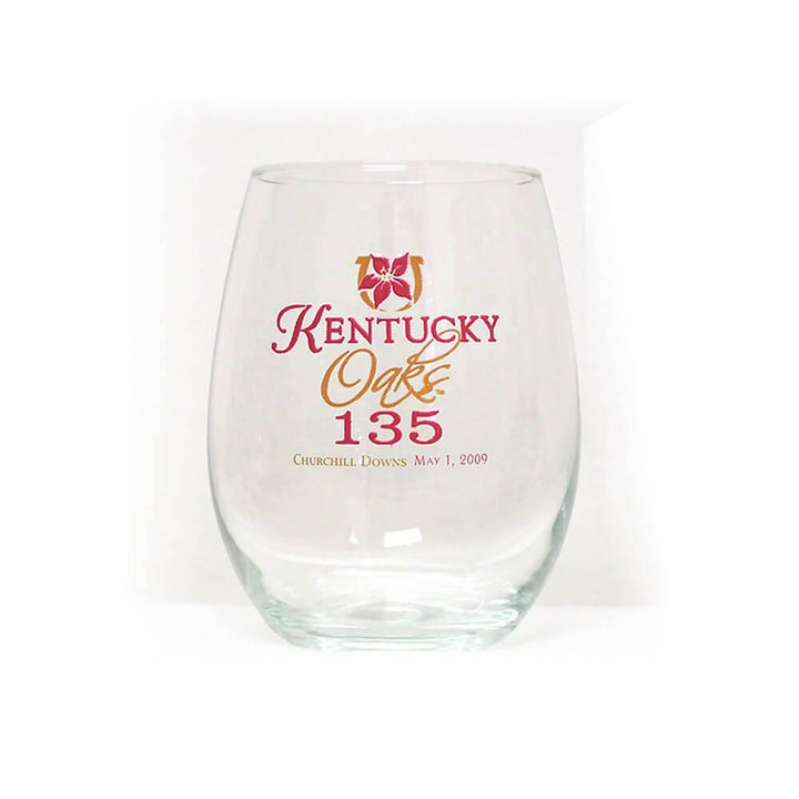 2009 Official 135th Kentucky Oaks Glass - A Taste of Kentucky