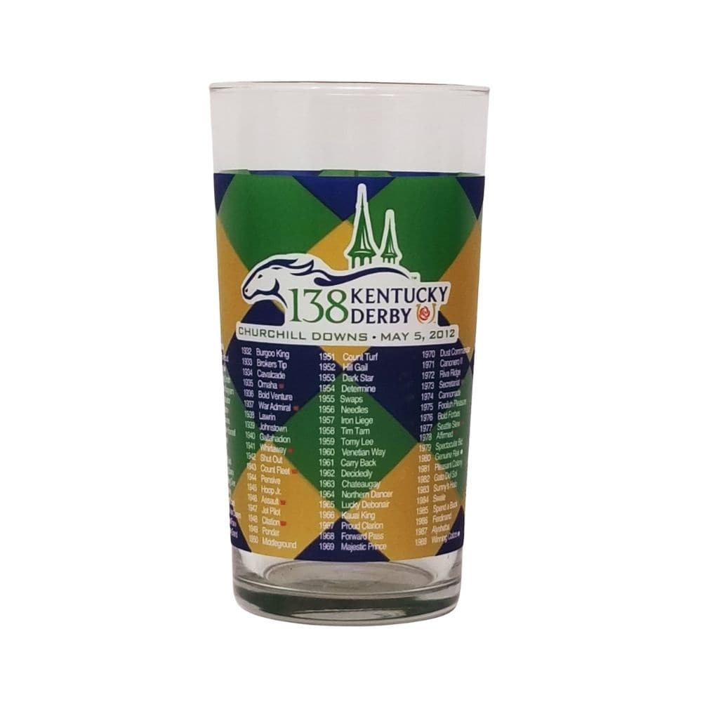 2012 Official 138th Kentucky Derby Mint Julep Glass