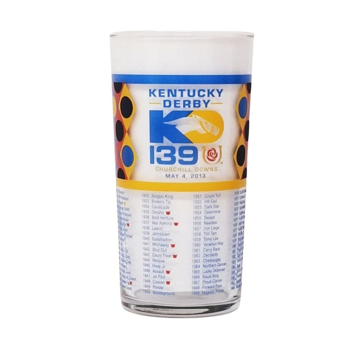 2013 Official 139th Kentucky Derby Mint Julep Glass
